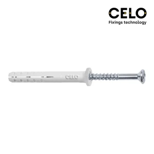 Caixa 100 Unidades Bucha Cabeça Plana