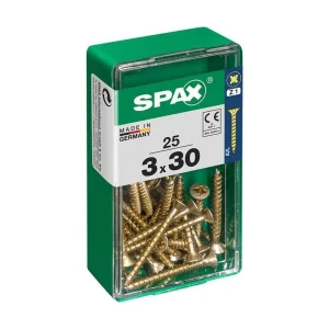 Spax 4081020300301 Parafuso/Porca 30 Mm 25 Unidad.