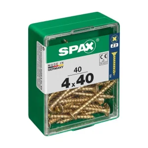 Spax 4081020400402 Parafuso/Porca 40 Mm 40 Unidad.