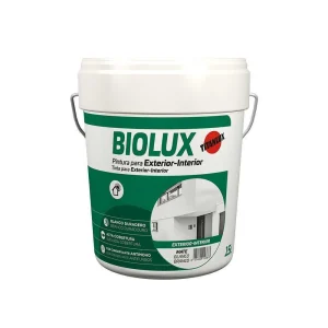 Tinta Plástica Interior-Exterior Mate Biolux 4l T.