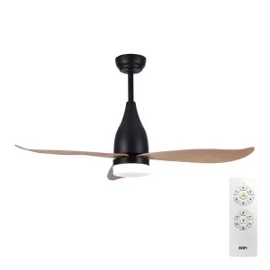 Ventoinha de Teto 112cm Dc 15w + Luz 18w 2.190lm