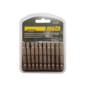 Pack 10 Adaptadores Hexagonais T. Bola 50mm 1-4 10