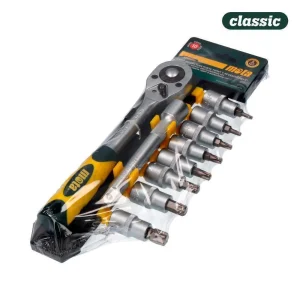 Jogo 10 Peças Chave de Caixa e Acessorios Enc. 1/2