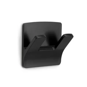 Cabide Resistente à Água "Rama Duplo" Preto Mate .