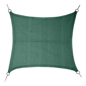 Toldo de Vela Quadrado Verde 5 X 5 M