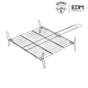 Grelhador Duplo 45x45cm Edm