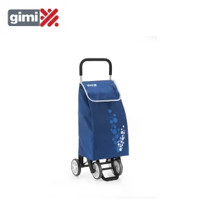 Carrinho de Compras Gémeo Azul 56l 30kg Duplo Uso