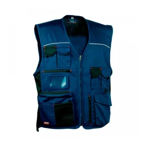 Colete Expert Azul Marinho Preto Cofra Tamanho 48