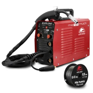 Equipamento de Soldadura Mig 131+ Bobine 0,45 Kg .