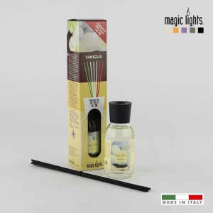 Difusor Aroma Mikado Baunilha 125ml. Magic Lights