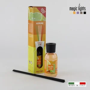 Difusor Aroma Mikado Citrinas 125ml.Magic Lights