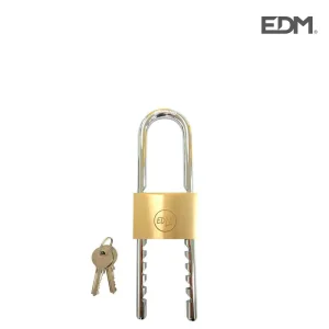 Cadeado Latão Arco Regulável 50mm Abertura 50-135.