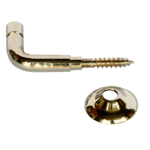 Gancho Torneado Latao 30mm