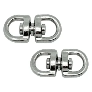 Anel Giratorio Ap12 Aco Niquelado  5/8 16 Mm. .