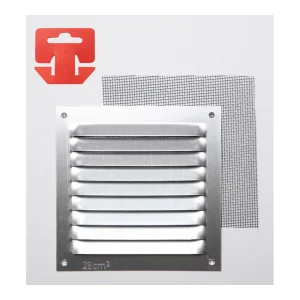 Grelhas Anti- Mosquito Aluminio 0.6 Natural 100x10