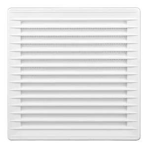 Grelha de Ventilação Quadrada Integrada Ø 100mm C.