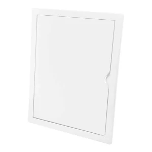 Tampa Coletor Retangular Abs Recessado 20x25cm Br.