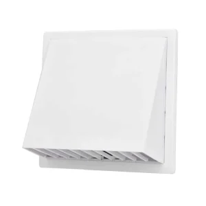 Grelha de Ventilação com Capa Abs Ø 100mm 170x170.