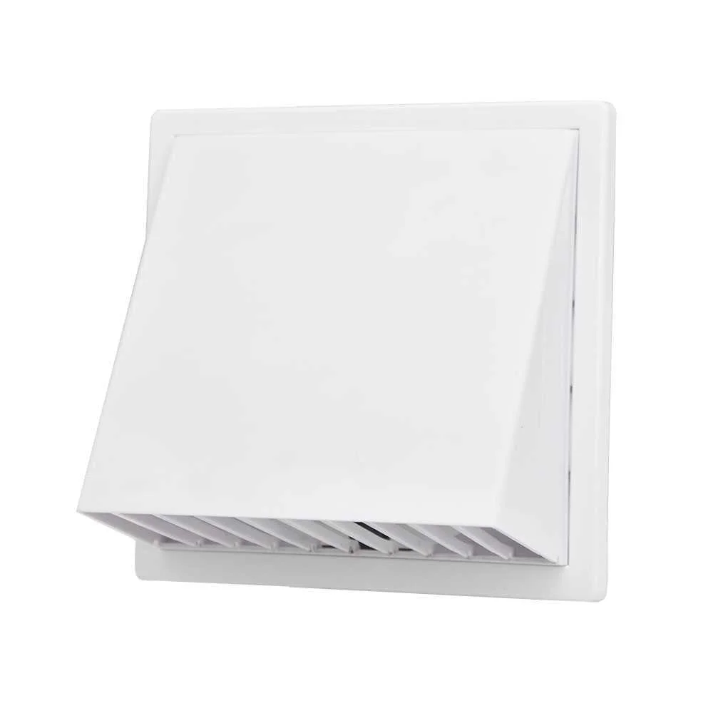 Grelha de Ventilação com Capa Abs Ø 100mm 170x170.