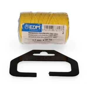 Bobina Trançada Polipropileno 8842 25mts Amarelo