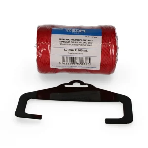 Bobine Trançada Polipropileno 8842 100mts Vermelho