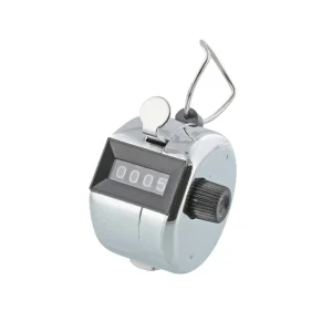 Contador de Visitas Manual Analogico 4 Digitos