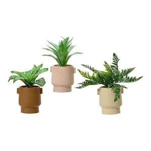Planta Artificial de 25cm com Vaso