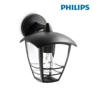 Candeeiro de Parede Creek 60w Preto - Philips