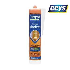 Selante de Silicone Ceys Madeira Acrílica Cereja
