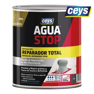 Impermeabilizante Agua Stop Reparador Total 1kg
