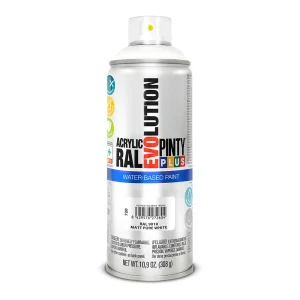 Tinta em Spray Pintyplus Base de Água Branco 520