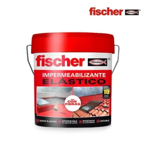 Impermeabilizante 4l Branco com Fibras Fischer