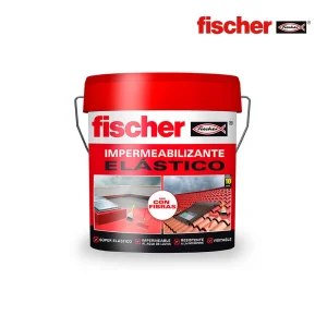 Impermeabilizante 1l Vermelho com Fibras Fischer