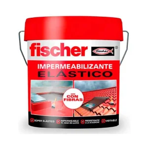 Impermeabilizante 15l Vermelho com Fibras 547152 .