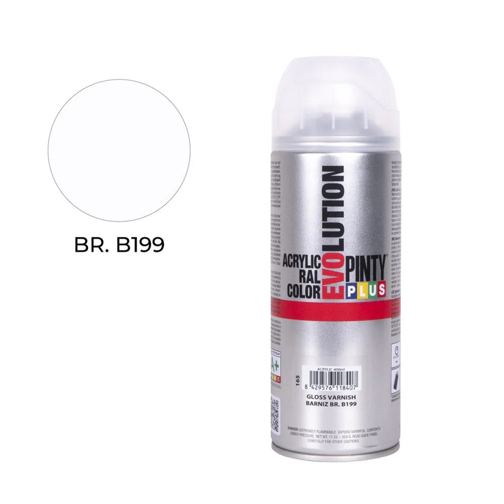 Spray Transparente Brilhante 400ml - Evolution
