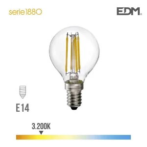 Lampada Filamento de LED E14 4w 400 Lm 3200k