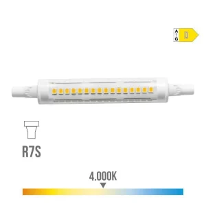 Lâmpada Lineal LED 118mm R7s 9w 1100lm 4.000k Luz.