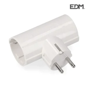 Ficha Dupla com Baquelita Embalada T/Tl 16a 250v e