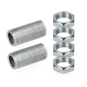 Varão Roscado Oco 20mm com Porca Embalada (2 R. e