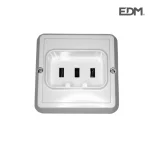 Tomada Encastrar Bipolar 25a Cozinha Retractilada