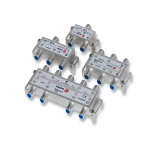 Repartidor 1ª Fi Sat 6 Saídas Passagem de Corrente