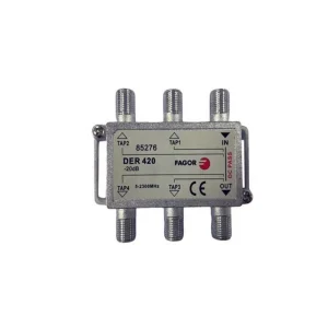 Derivador 1ª Fi Sat 4 Saídas - Derivação 20 Db