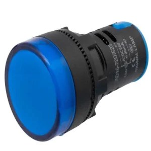 Piloto LED Industrial de 22mm, 220v Azul