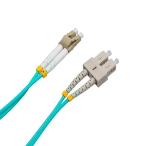 Cable de Fibra Óptica Lc/Upc a Sc/Upc Om3 Duplex,.