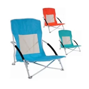 Cadeira de Praia Dobrável 60 X 55 X 64 Cm