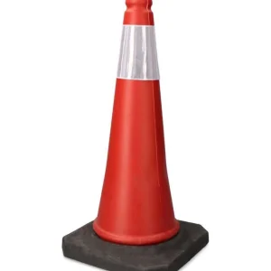 Cone de Sinalização Normaluz Refletor Vermelho 50.