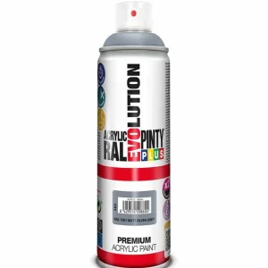 Tinta em Spray Pintyplus Evolution Ral 7001 Cinze.