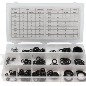 Sortido de O-Rings Métricos em Nitrilo - 225 Unid.