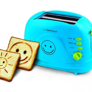 Tostadeira 750w (2 Fatias) Smiley Blue - Esperanza