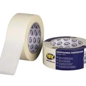 Fita de Máscara 60°c - Creme 50mm X 50m